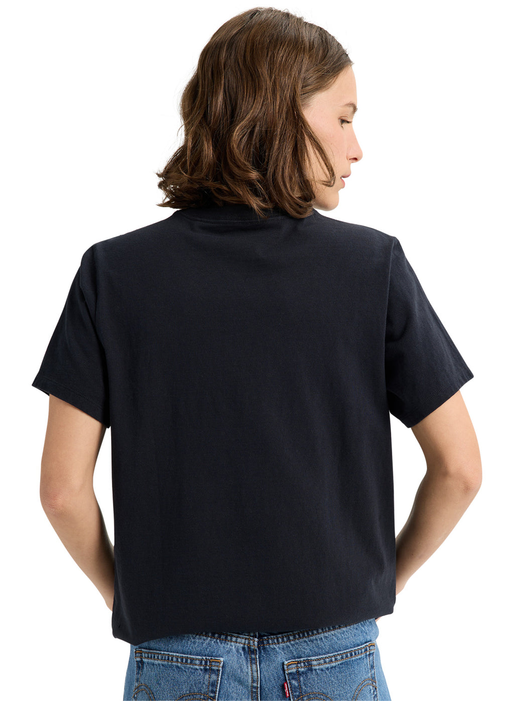 Burton Heavyweight Logo Short Sleeve T-Shirt - True Black - Burton Ss Tee Apparel - alternate view 4