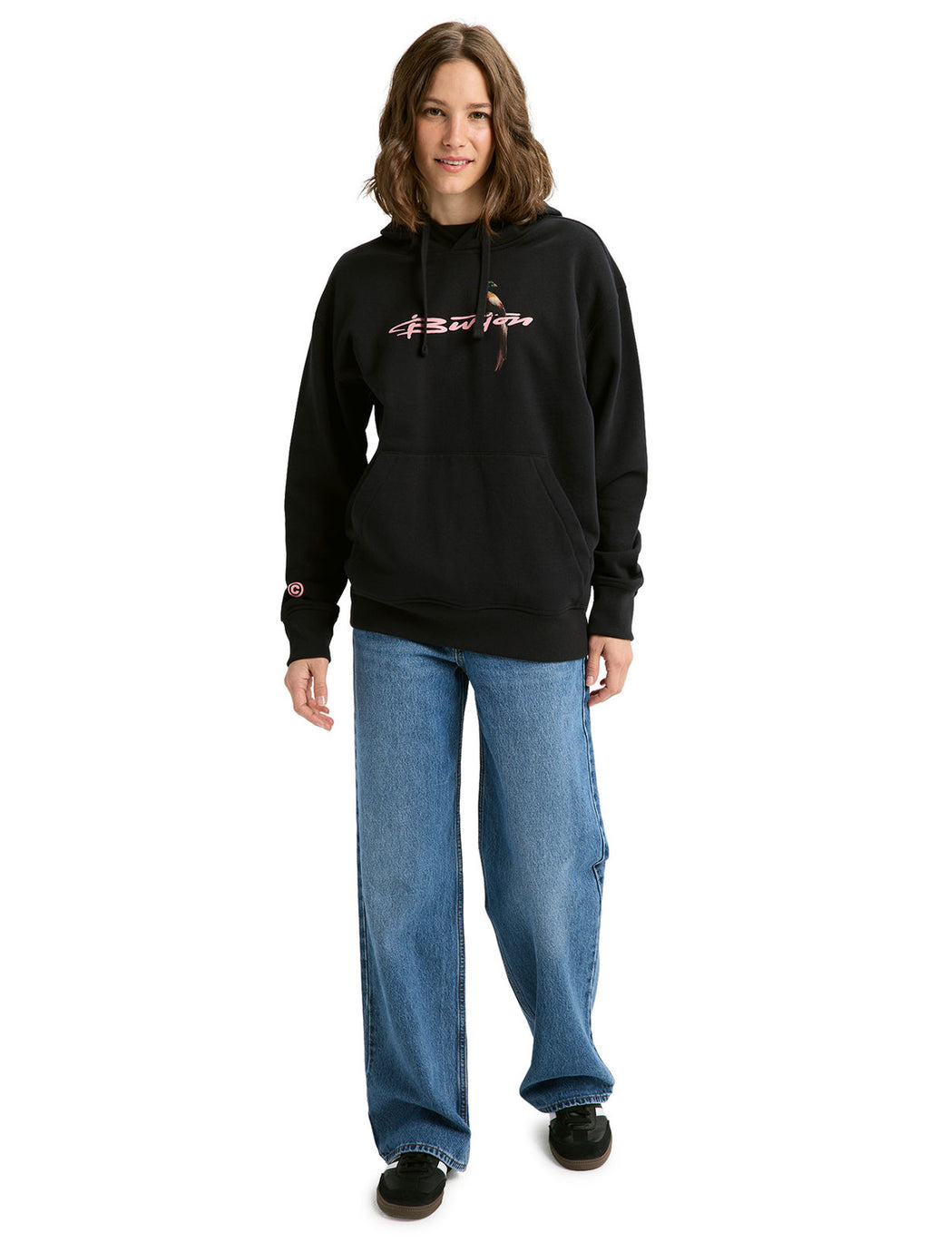 Burton Custom 26 Pullover Hoodie - True Black - Burton Pullover Hoodie Apparel - alternate view 6