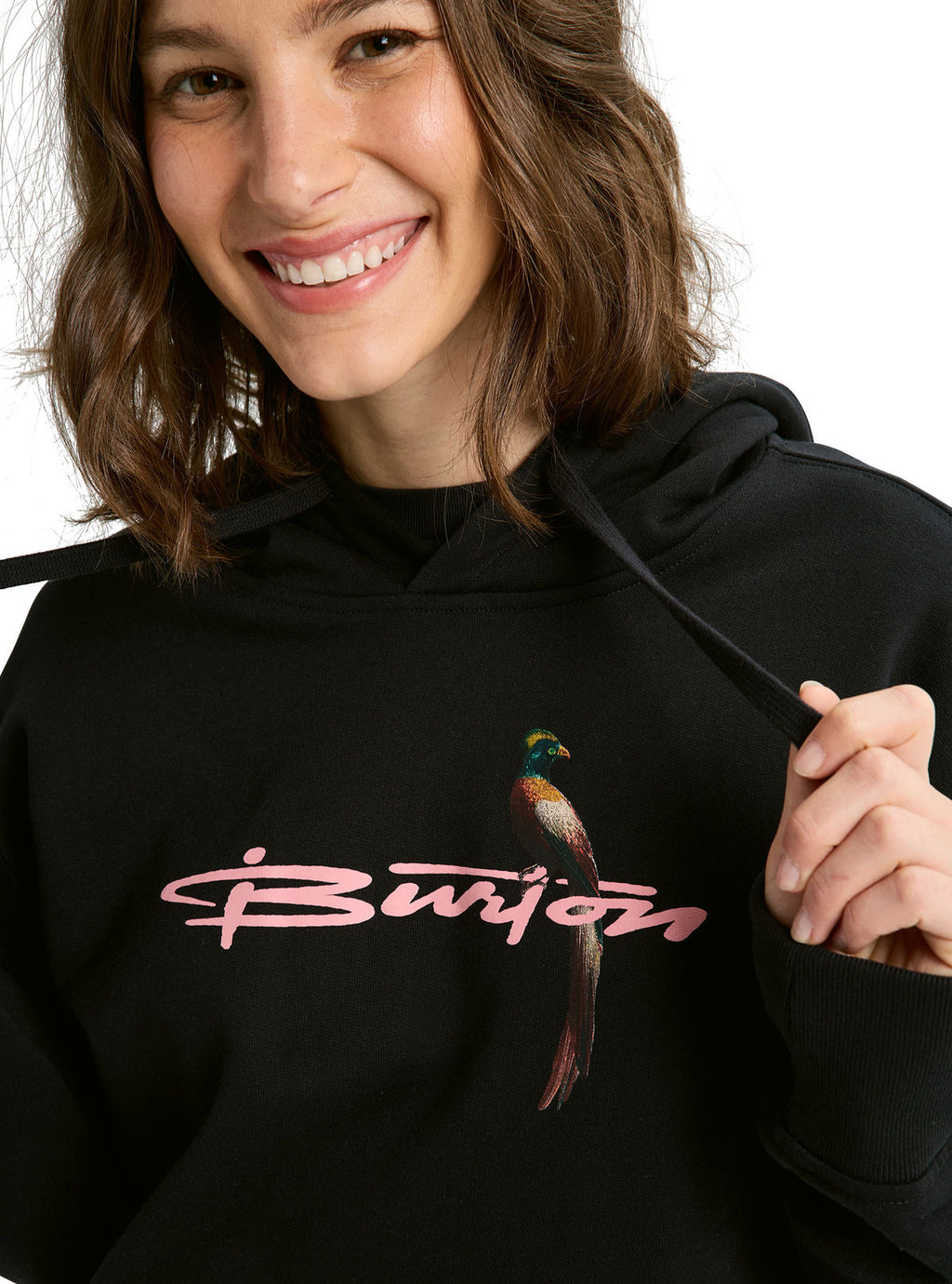 Burton Custom 26 Pullover Hoodie - True Black - Burton Pullover Hoodie Apparel - alternate view 9