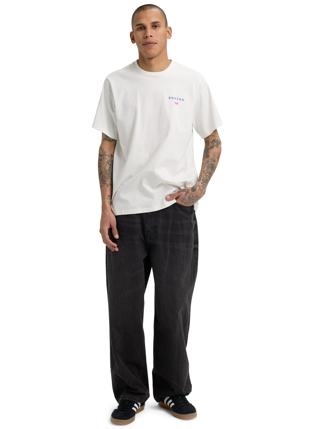 Burton Yeasayer 26 Short Sleeve T-Shirt - Stout White - Burton Ss Tee Apparel - alternate view 3