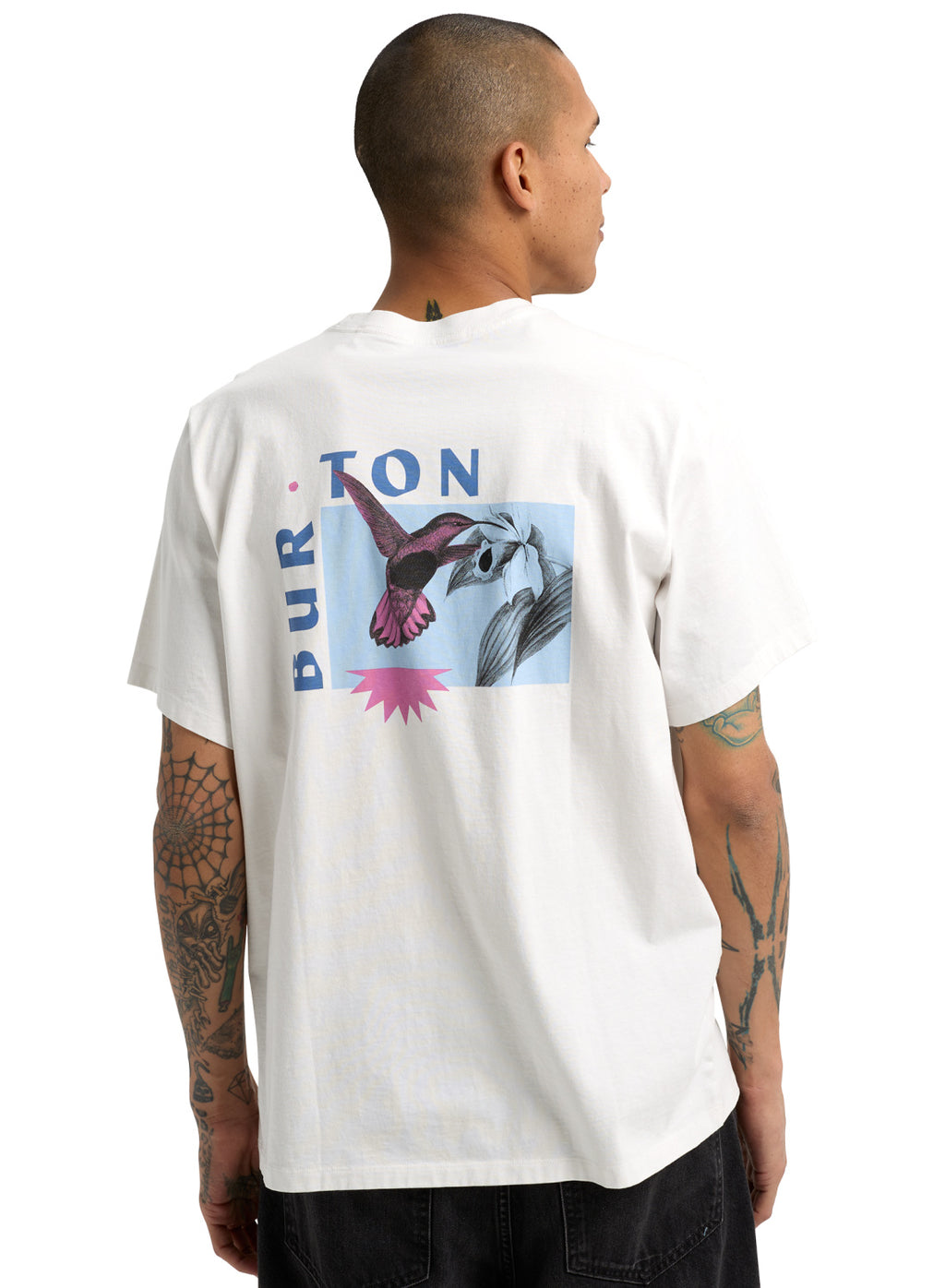Burton Yeasayer 26 Short Sleeve T-Shirt - Stout White - Burton Ss Tee Apparel - alternate view 5