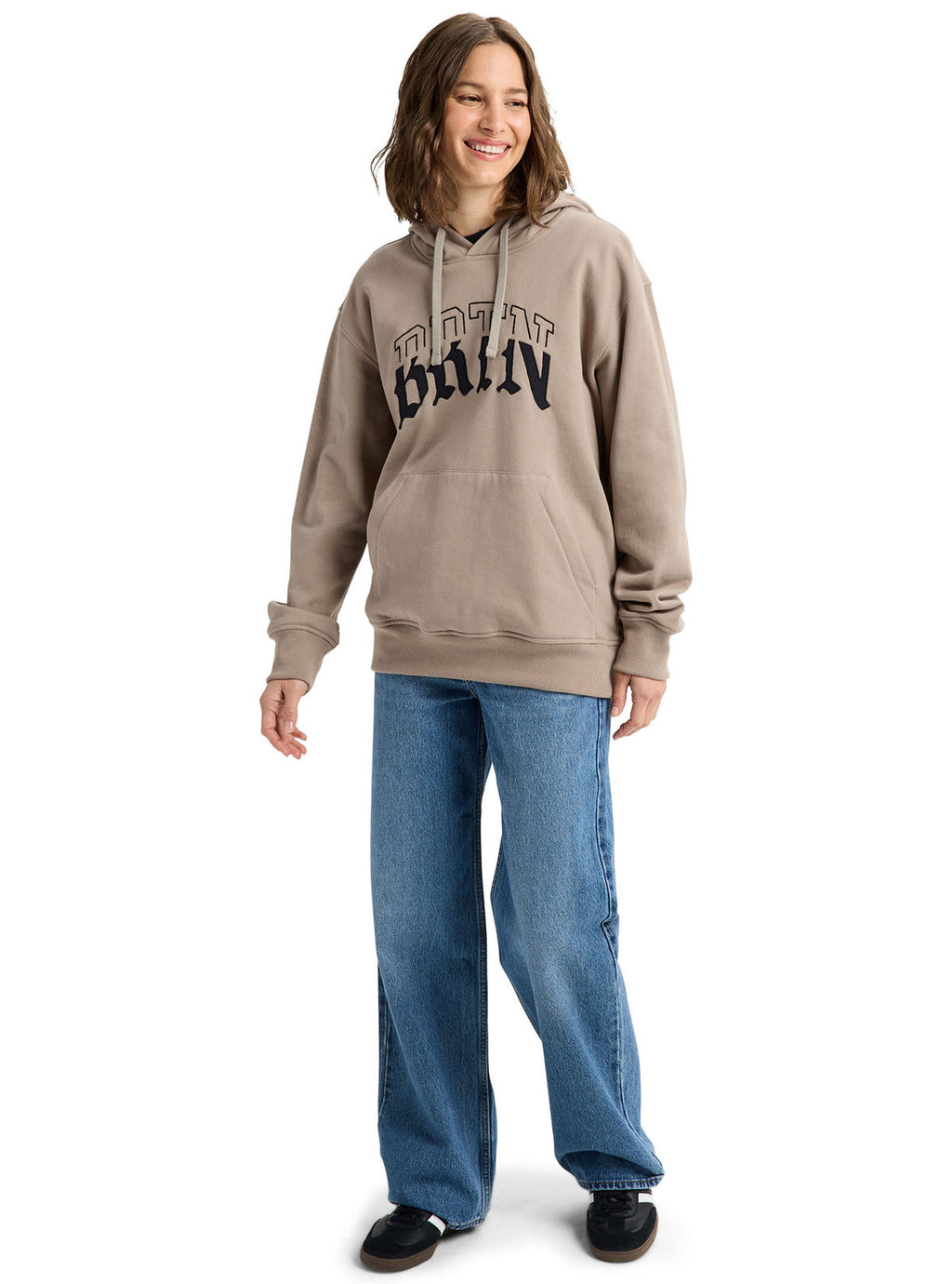 Burton Varsity Pullover Hoodie - Summit Taupe - Pullover Hoodie Apparel