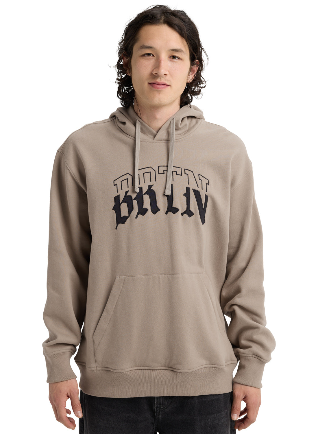 Burton Varsity Pullover Hoodie - Summit Taupe - Pullover Hoodie Apparel