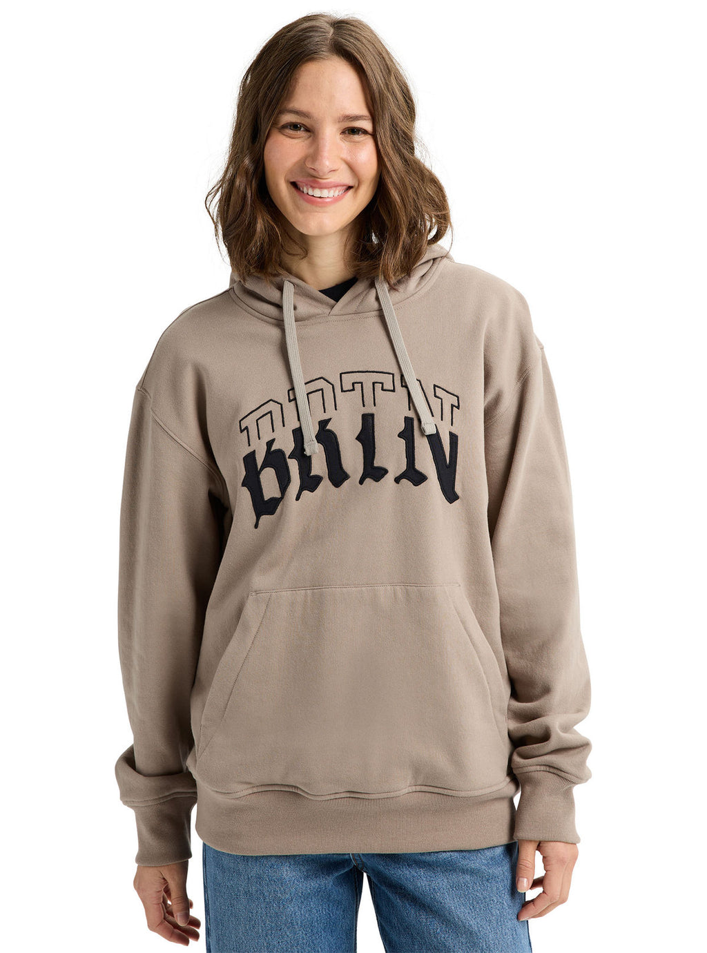 Burton Varsity Pullover Hoodie - Summit Taupe - Pullover Hoodie Apparel