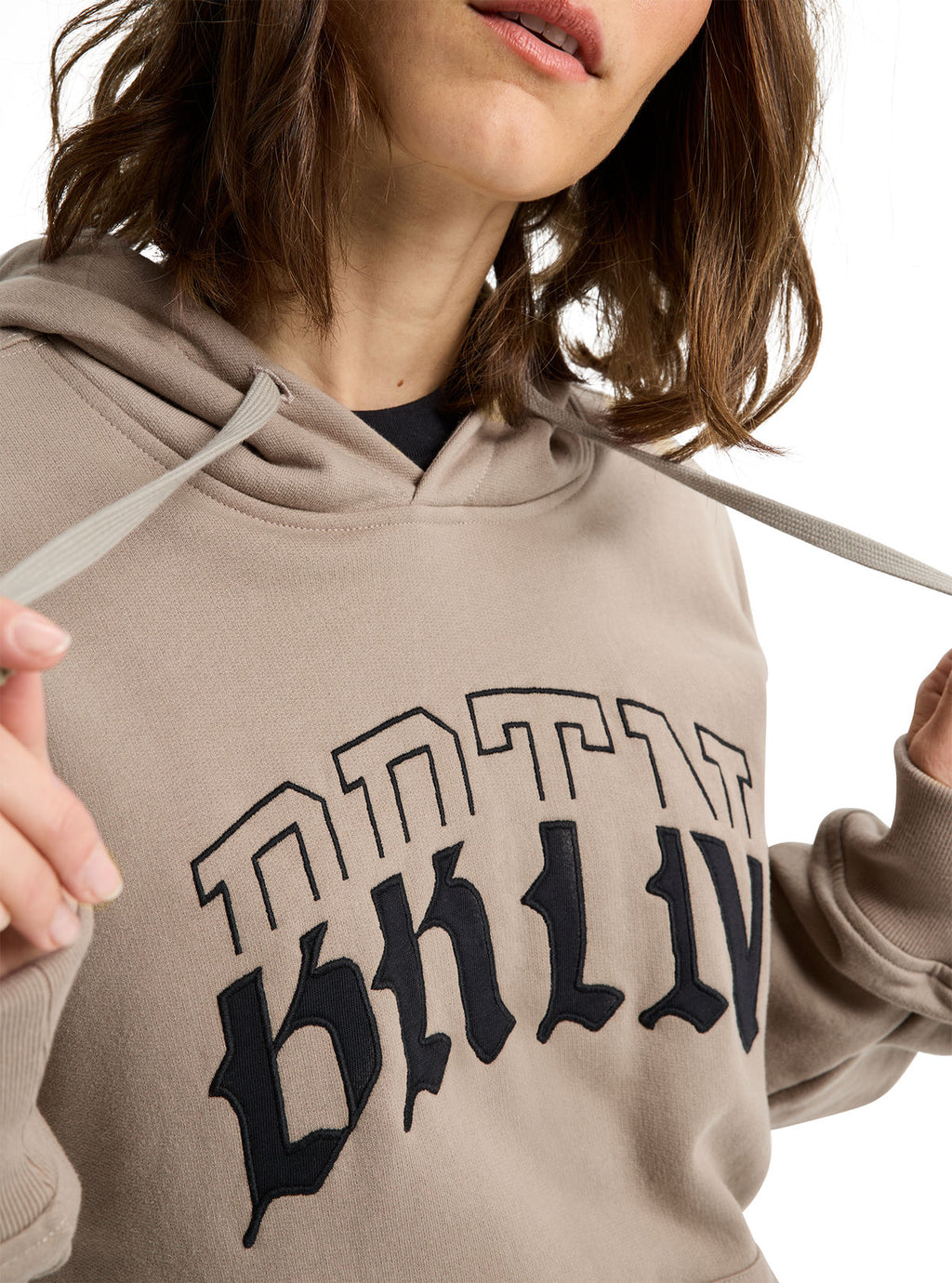 Burton Varsity Pullover Hoodie - Summit Taupe - Pullover Hoodie Apparel