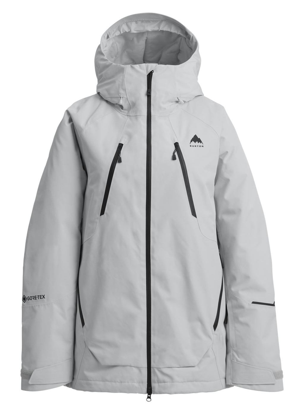 Women's Burton Reserve GORE-TEX 2L Insulated Jacket - Gray Cloud - Burton Jacket Outerwear