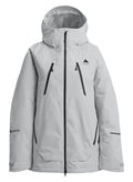 Women's Burton Reserve GORE-TEX 2L Insulated Jacket - Gray Cloud - Burton Jacket Outerwear