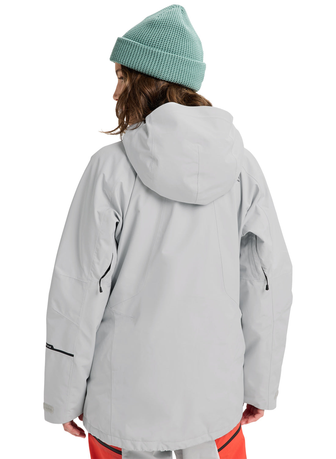 Women's Burton Reserve GORE-TEX 2L Insulated Jacket - Gray Cloud - Burton Jacket Outerwear - alternate view 4