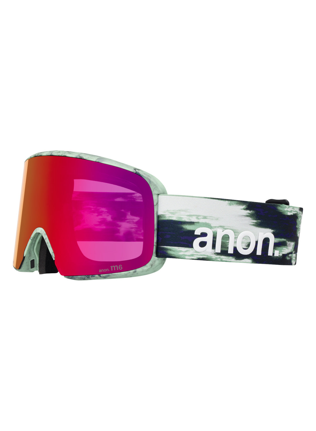 Anon M6 Goggles + Bonus Lens + MFI Face Mask - Family Tree / Perceive Sunny Red - Anon Magnatech Goggle - alternate view 3