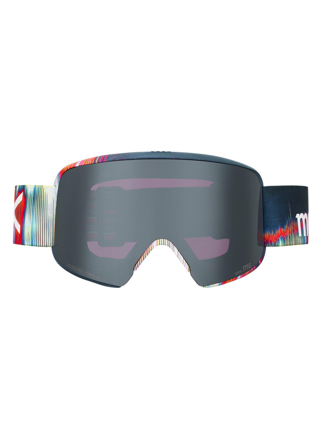 Anon M6 Goggles - Glitch Lines Perceive Sunny Onyx OS