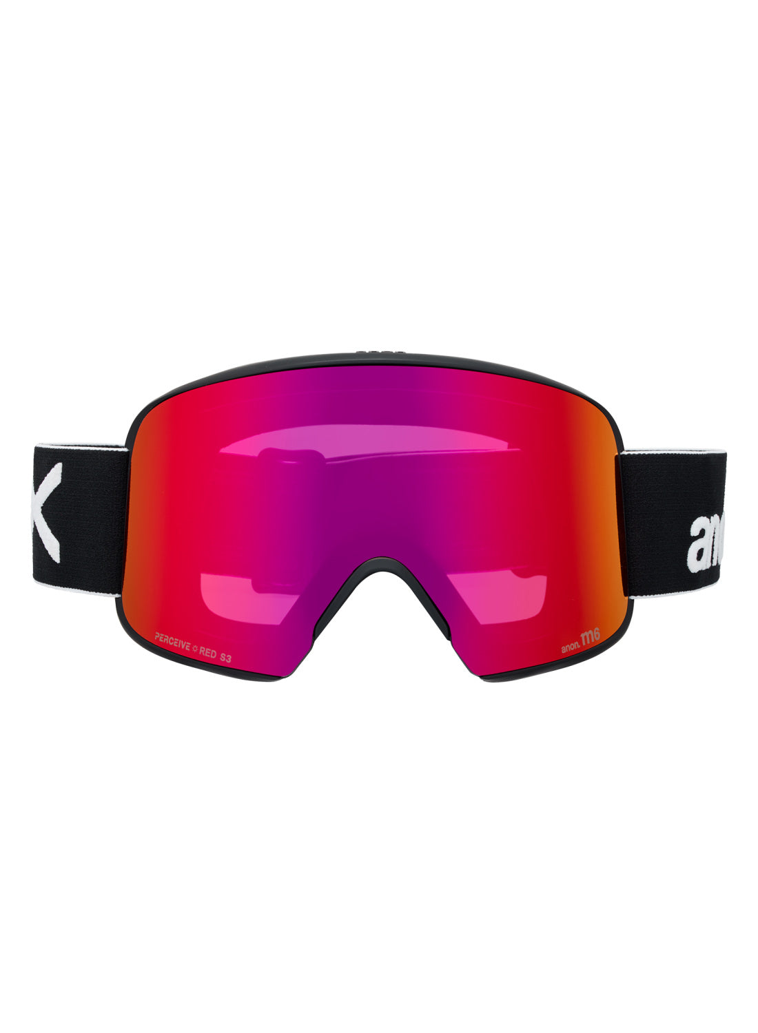 Anon M6 Goggles - Black Perceive Sunny Red OS