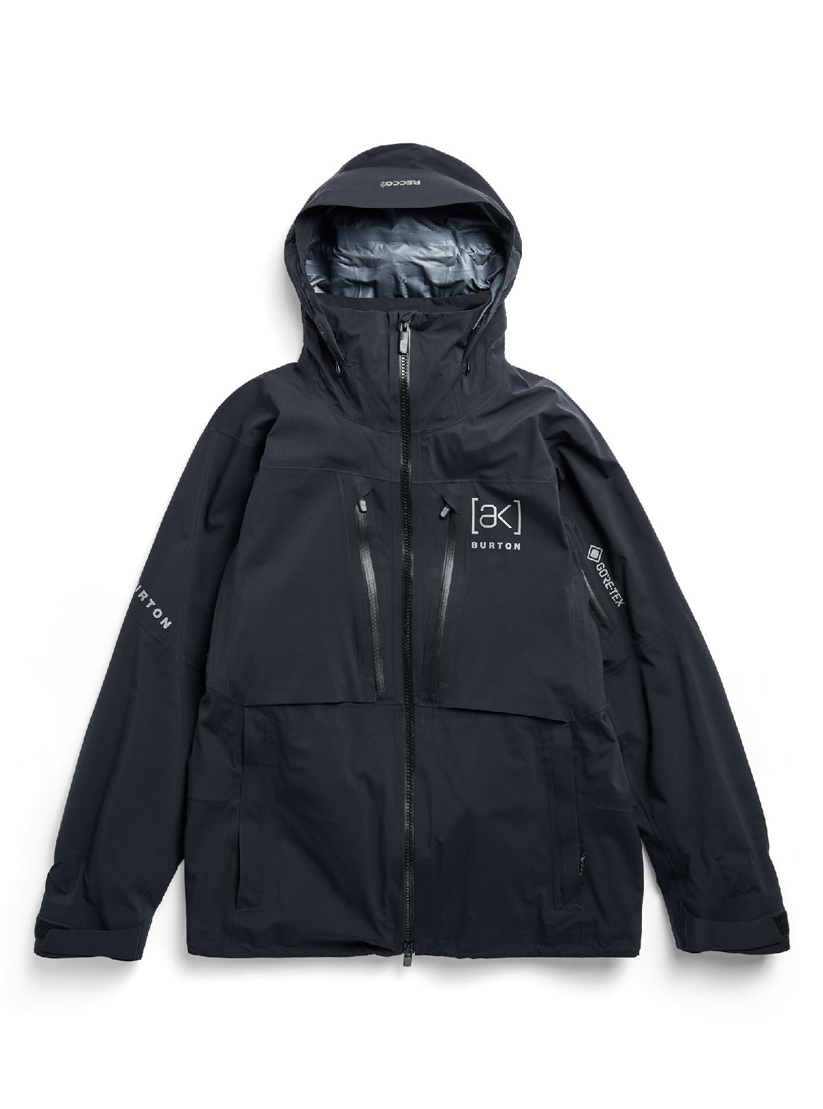 Men's Burton [ak] Hover GORE-TEX C-Knit 3L Stretch Jacket - True Black - Burton Jacket Outerwear