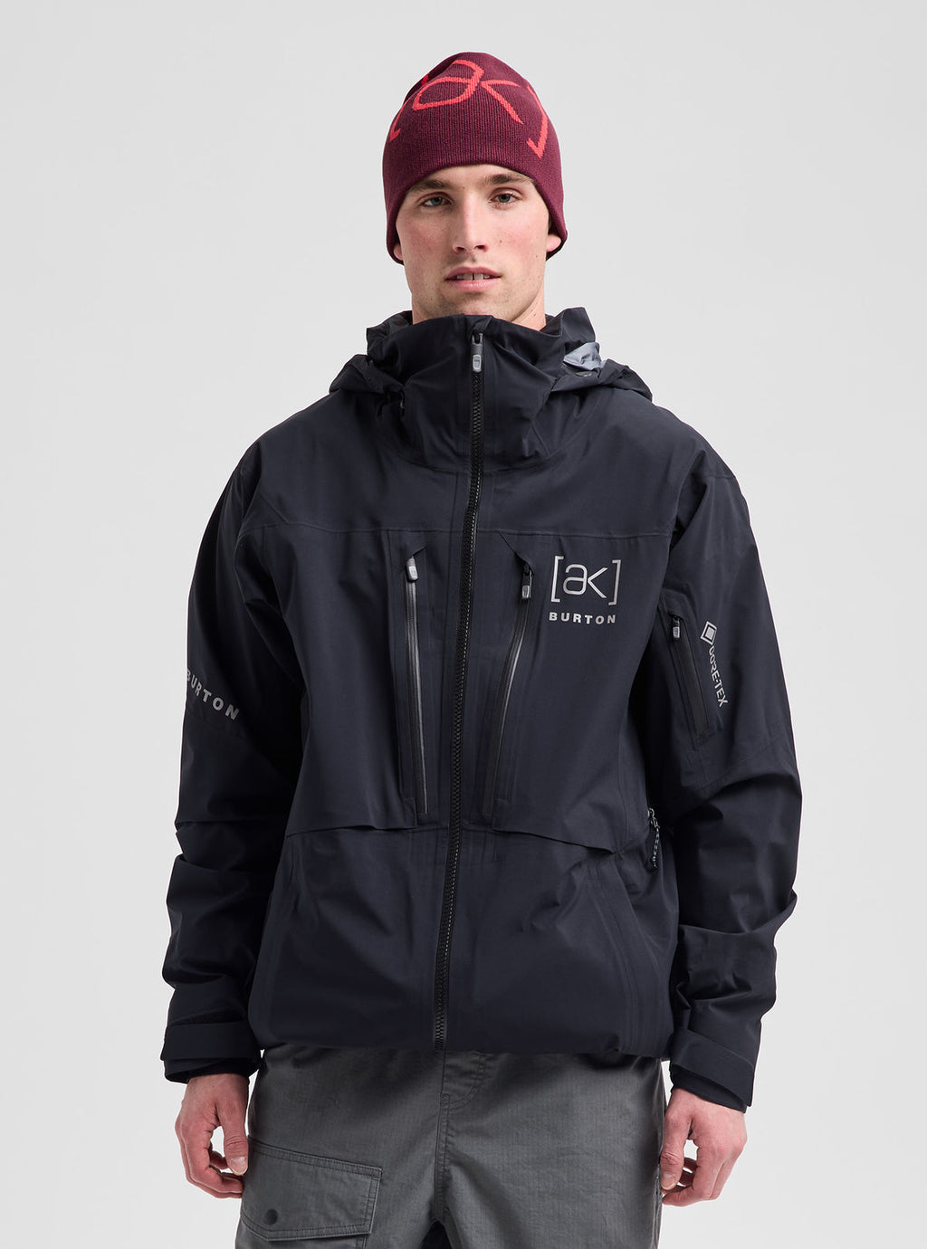 Men's Burton [ak] Hover GORE-TEX C-Knit 3L Stretch Jacket - True Black - Burton Jacket Outerwear - alternate view 11