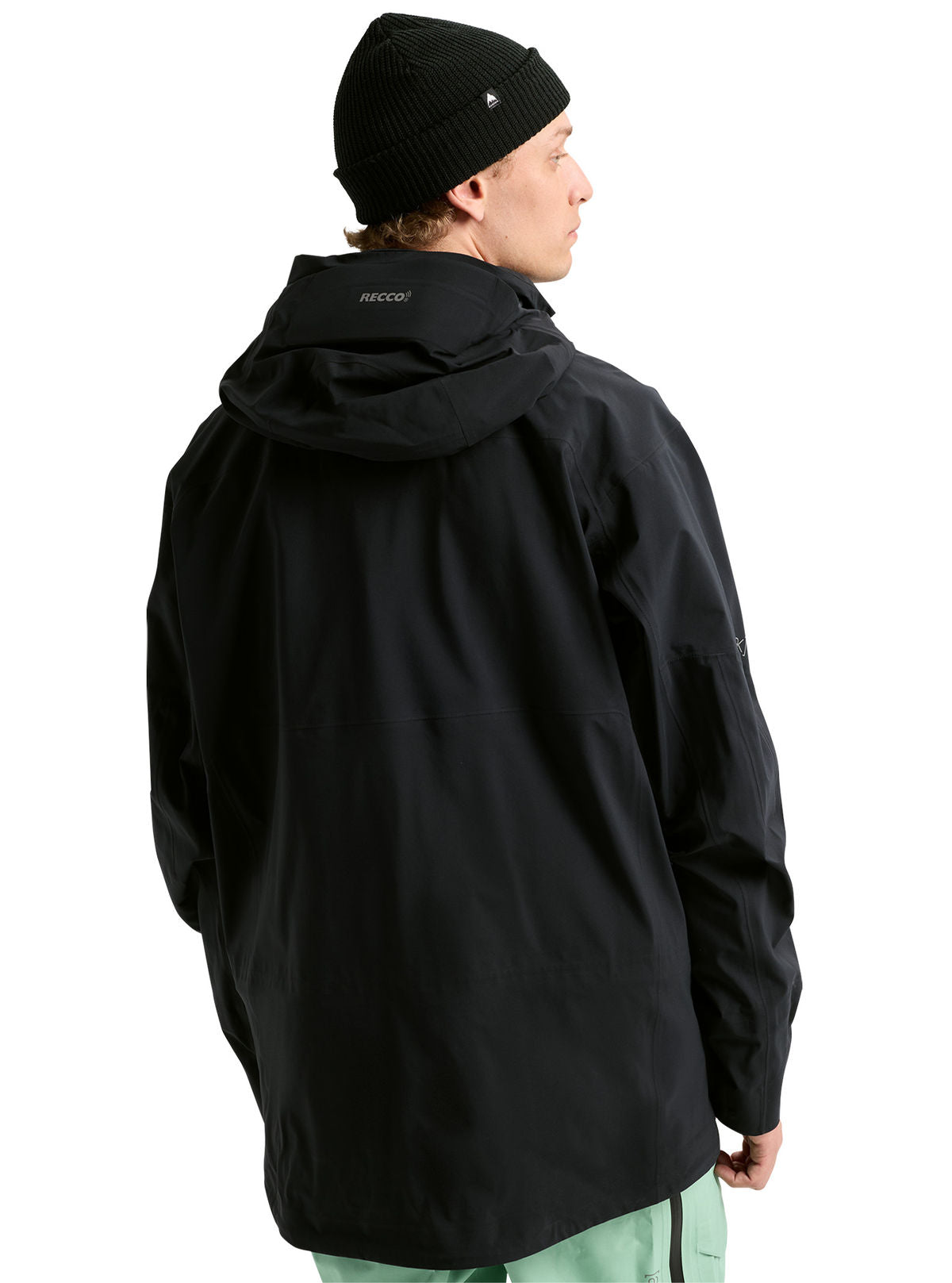 Men's Burton [ak] Hover GORE-TEX C-Knit 3L Stretch Jacket - True Black - Burton Jacket Outerwear - alternate view 4