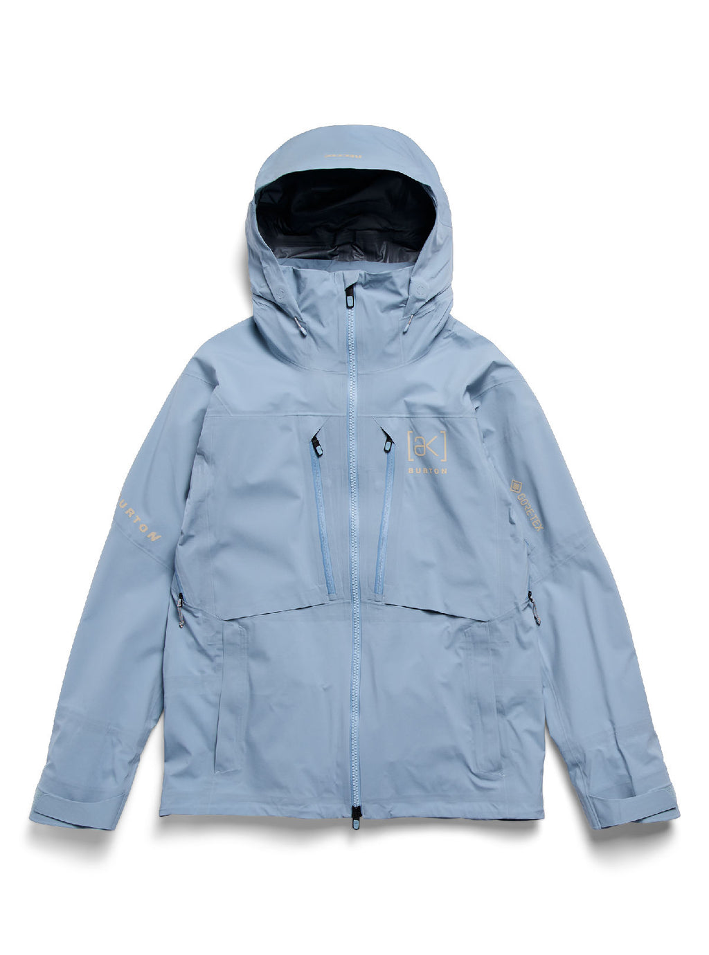 Men's Burton [ak] Hover GORE-TEX C-Knit 3L Stretch Jacket - Airstream Blue - Burton Jacket Outerwear
