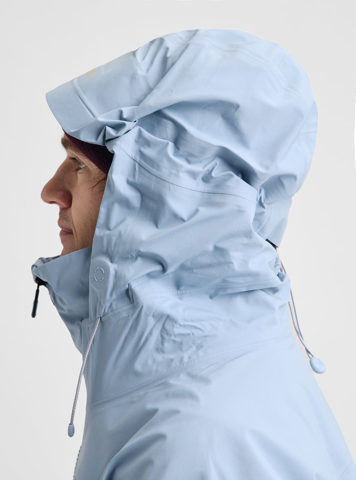Men's Burton [ak] Hover GORE-TEX C-Knit 3L Stretch Jacket - Airstream Blue - Burton Jacket Outerwear - alternate view 10