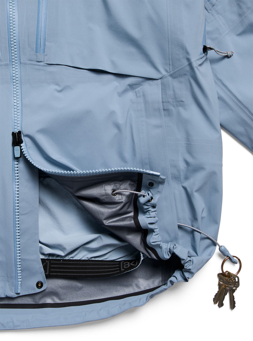 Men's Burton [ak] Hover GORE-TEX C-Knit 3L Stretch Jacket - Airstream Blue - Burton Jacket Outerwear - alternate view 6