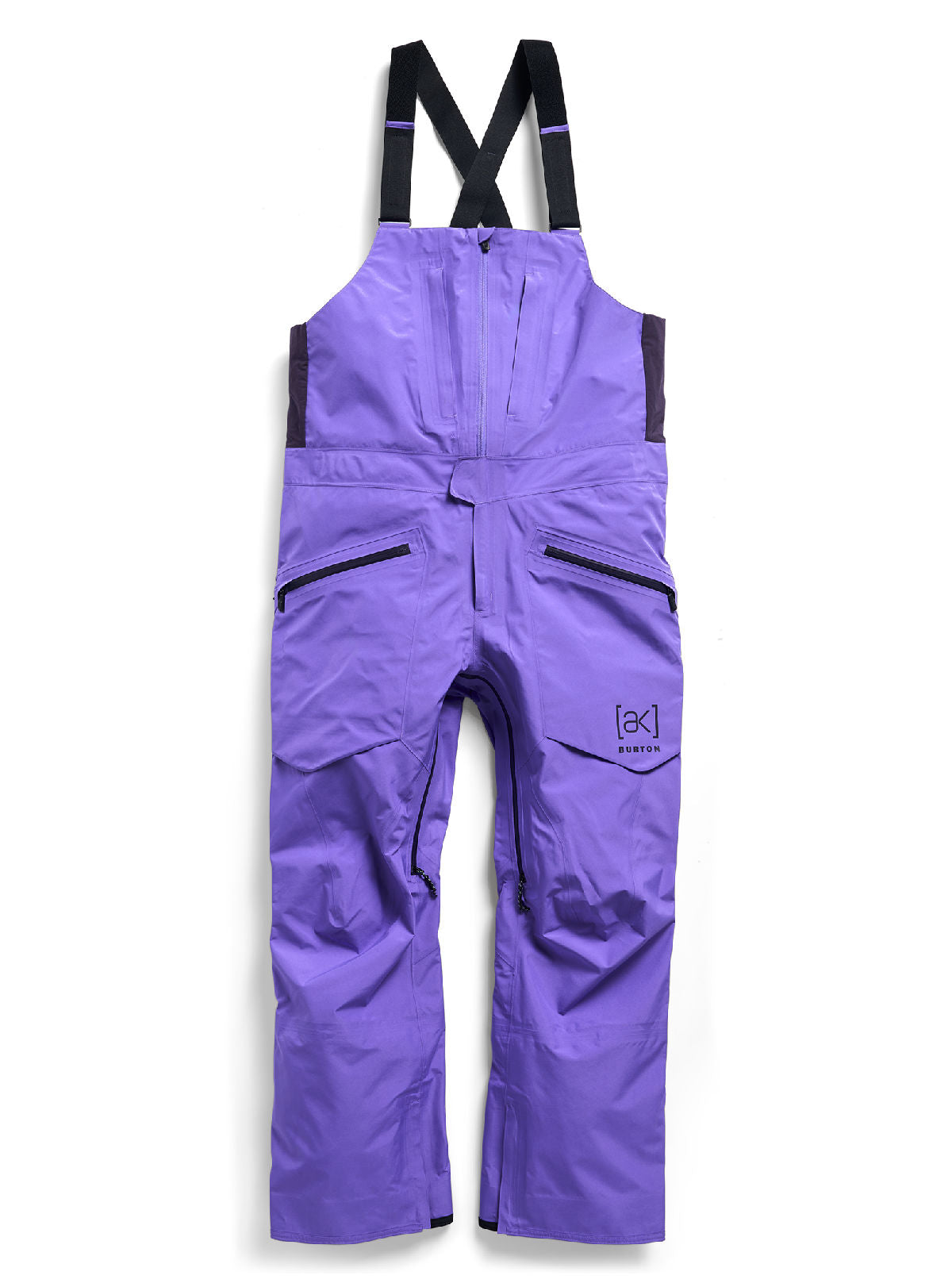 Men's Burton [ak] Freebird GORE-TEX 3L Stretch Bib Pants - Purple Voltage - Burton Bibs Outerwear