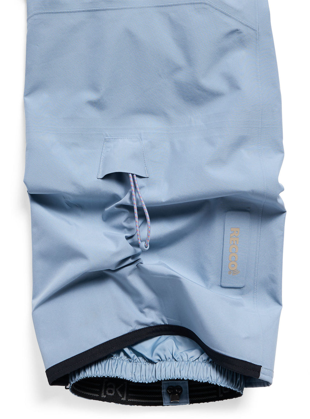Men's Burton [ak] Freebird GORE-TEX 3L Stretch Bib Pants - Airstream Blue - Burton Bibs Outerwear - alternate view 8