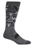 Women's Burton Performance Midweight Socks - Gray Heather - Burton Knee High