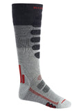 Men's Burton Performance + Lightweight Compression Socks - Gray Heather Block - Burton Knee High