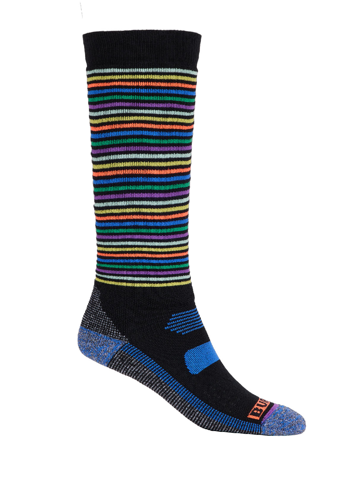 Kids' Burton Performance Midweight Socks - Mini Stripe - Burton Knee High