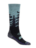 Kids' Burton Performance Midweight Socks - Sunrise - Burton Knee High
