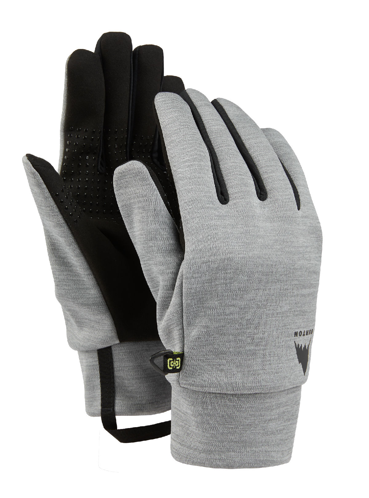 Men's Burton Touch N Go Glove Liners - Gray Heather - Burton Liners