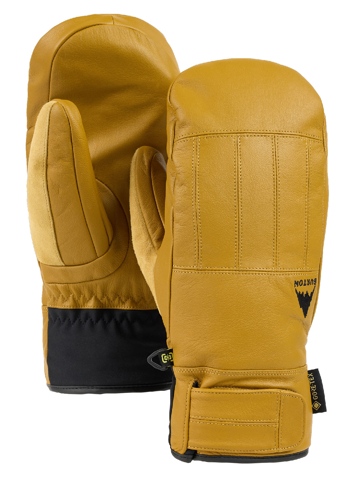 Men's Burton Gondy GORE-TEX Leather Mittens - Rawhide - Burton Mitts