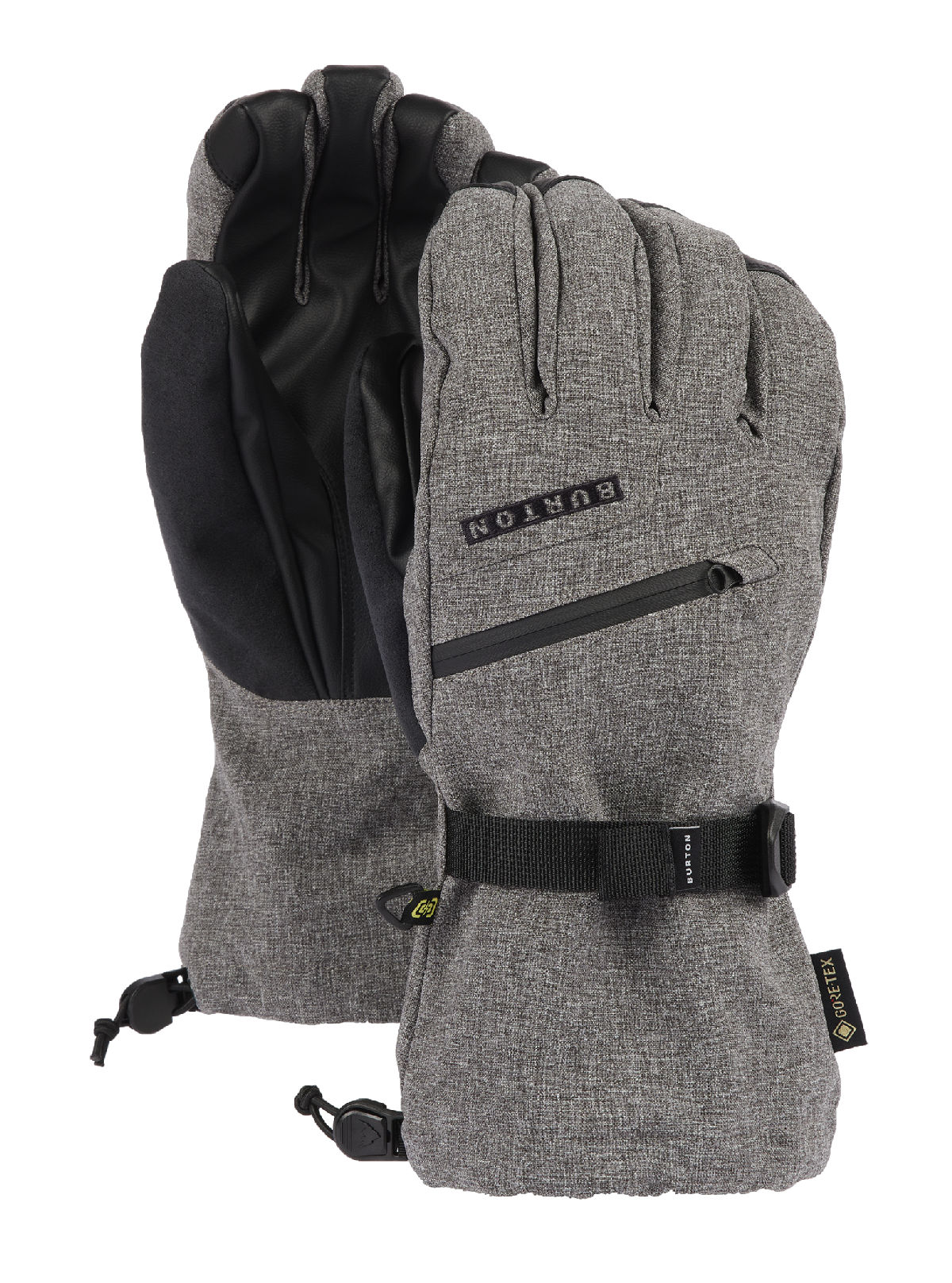 Men's Burton GORE-TEX Gloves - Gray Heather - Burton Gloves