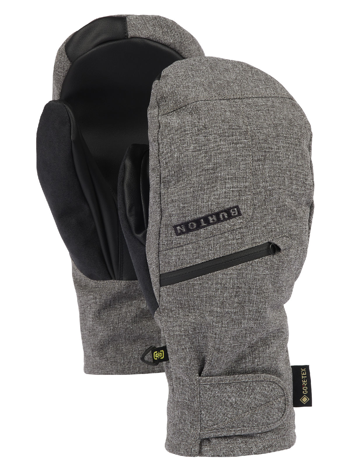 Men's Burton GORE-TEX Under Mitten - Gray Heather - Burton Mitts