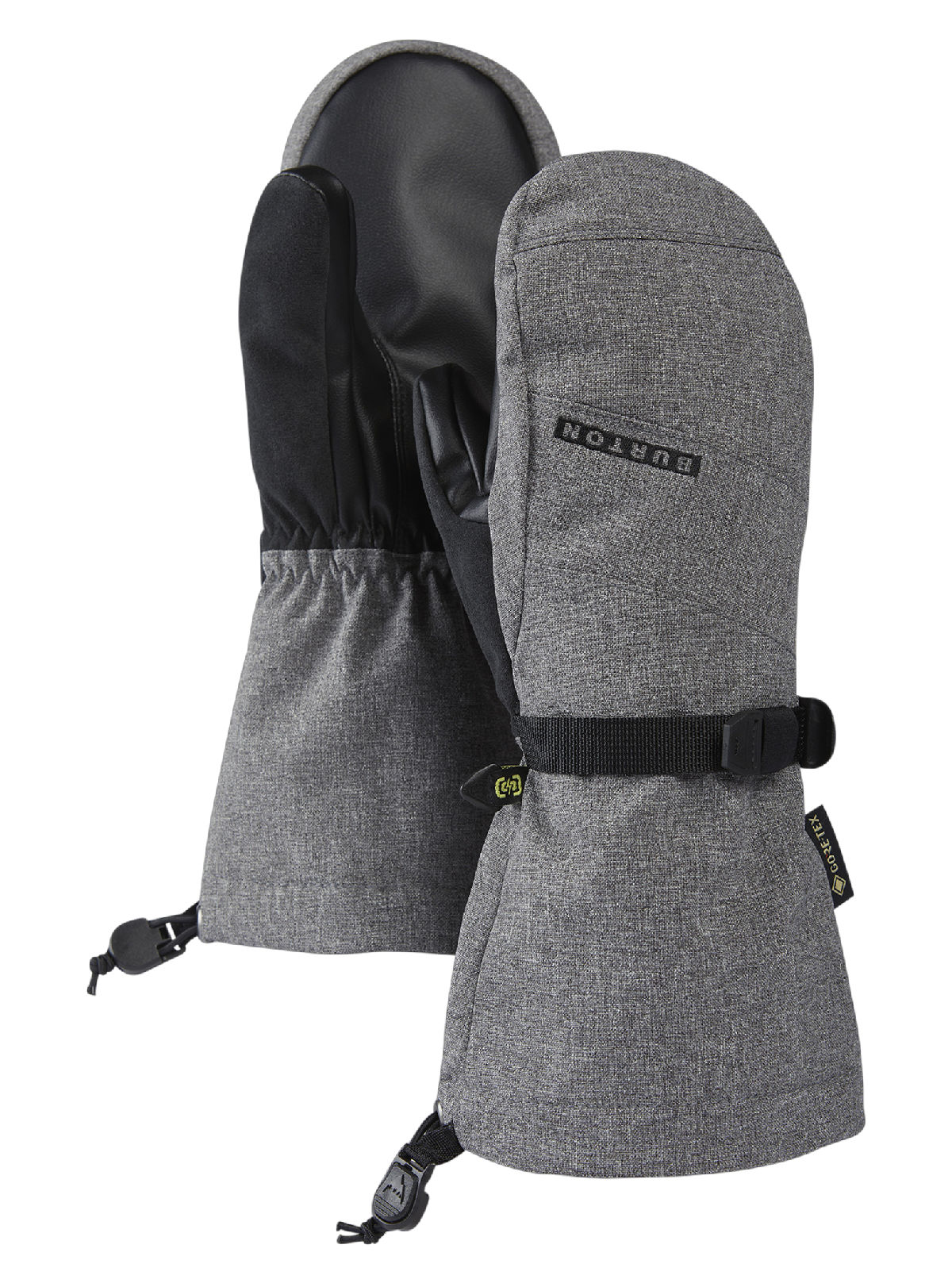 Kids' Burton GORE-TEX Mittens - Gray Heather - Burton Mitts
