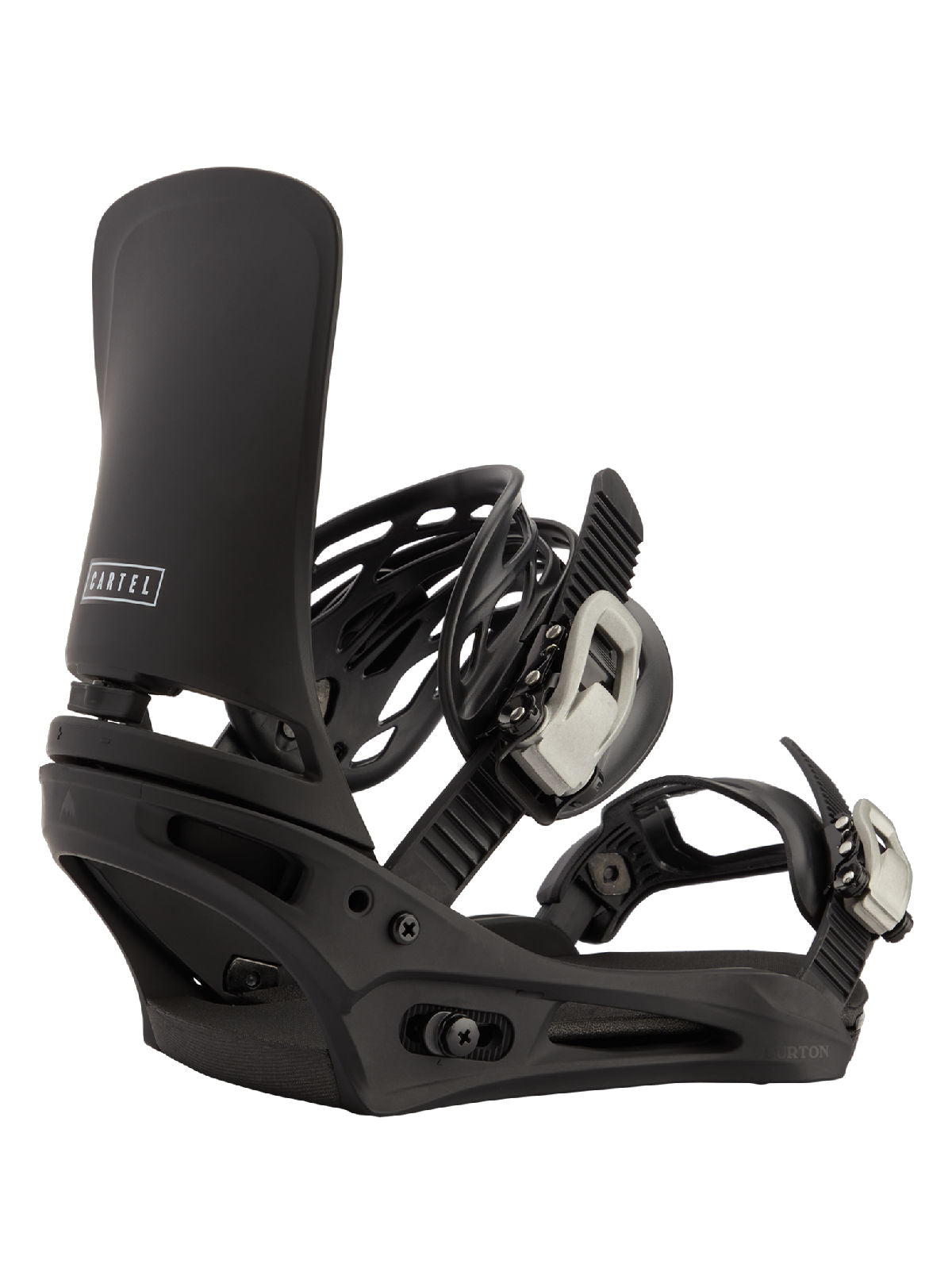 Men's Burton Cartel Re:Flex Snowboard Bindings - Black - Burton Bindings Strap