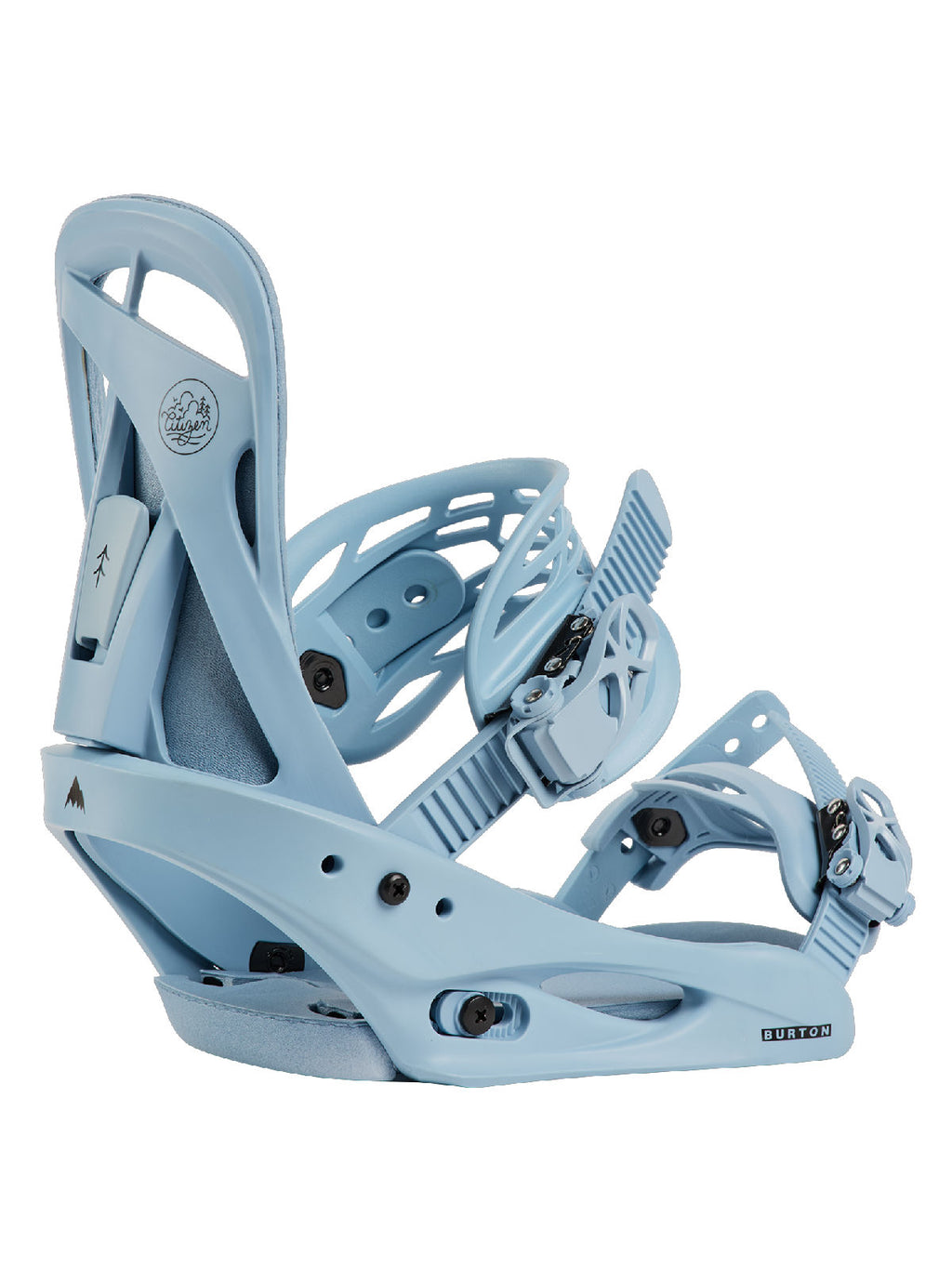 Women's Burton Citizen Re:Flex Snowboard Bindings - Airstream Blue - Burton Bindings Strap