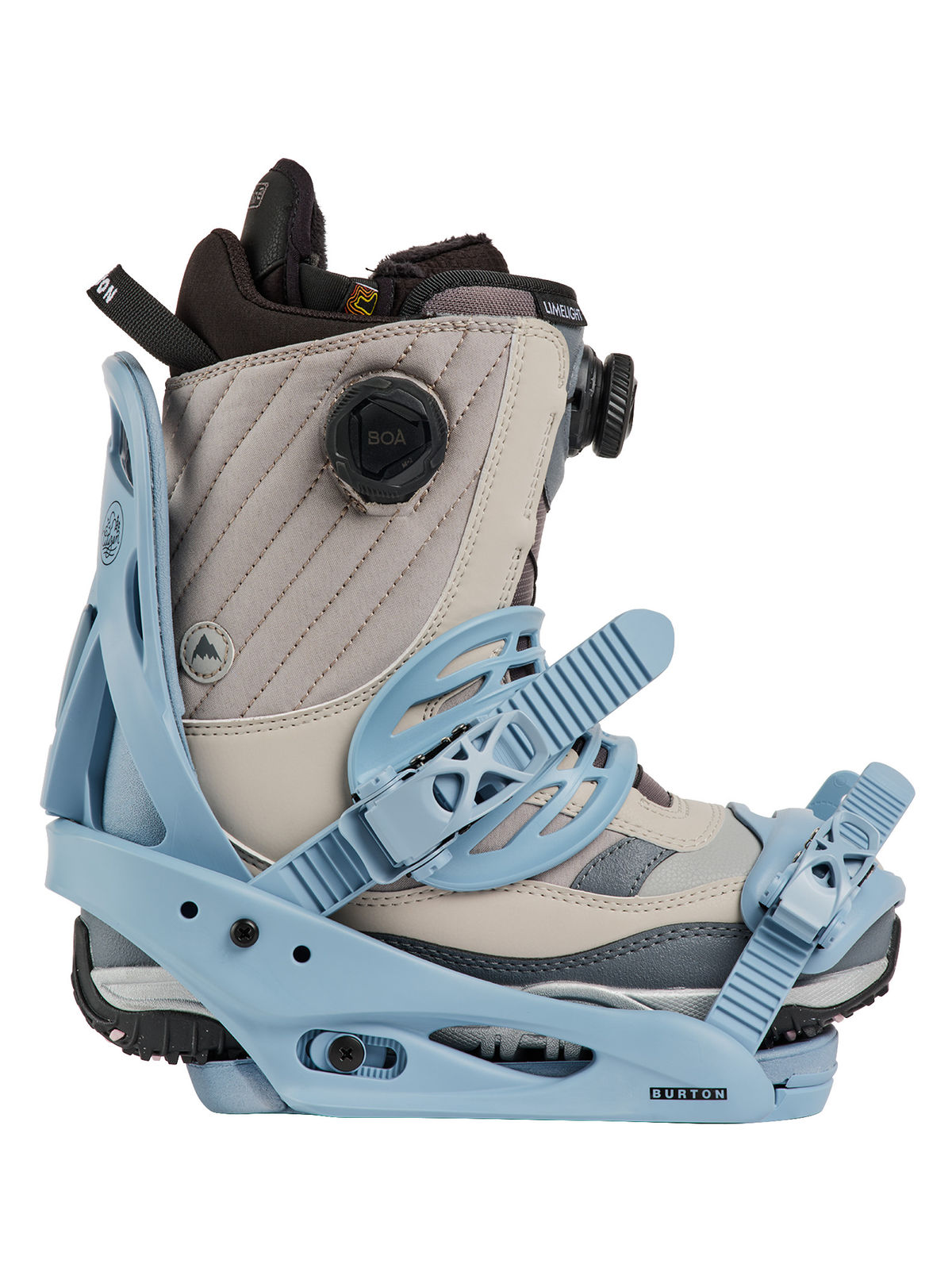 Women's Burton Citizen Re:Flex Snowboard Bindings - Airstream Blue - Burton Bindings Strap - alternate view 5