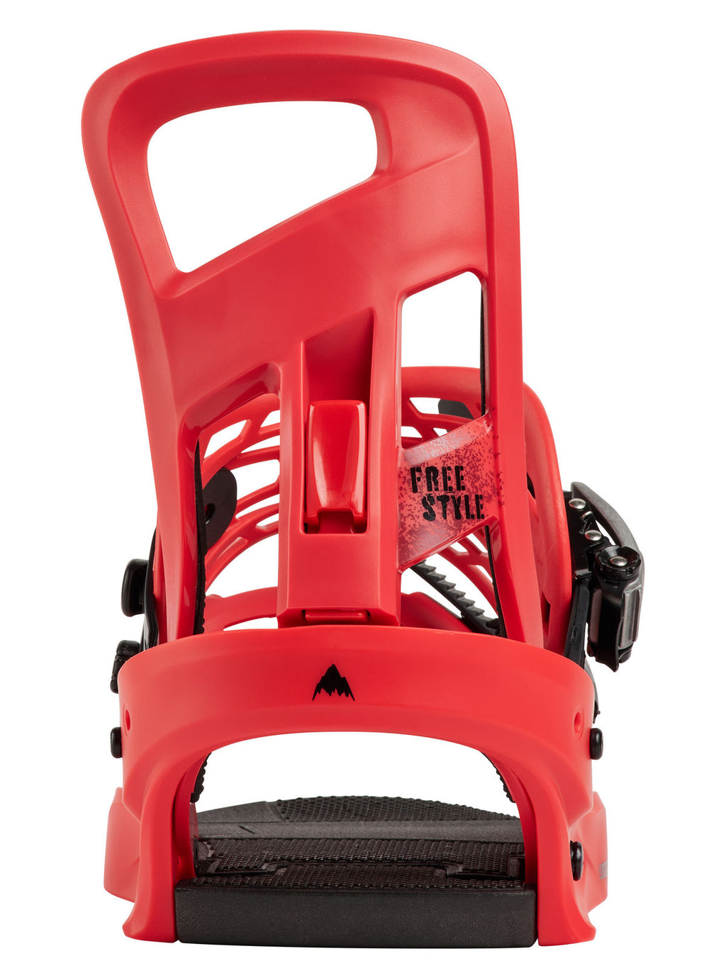 Men's Burton Freestyle Re:Flex Snowboard Bindings - Geranium Red - Burton Bindings Strap - alternate view 3