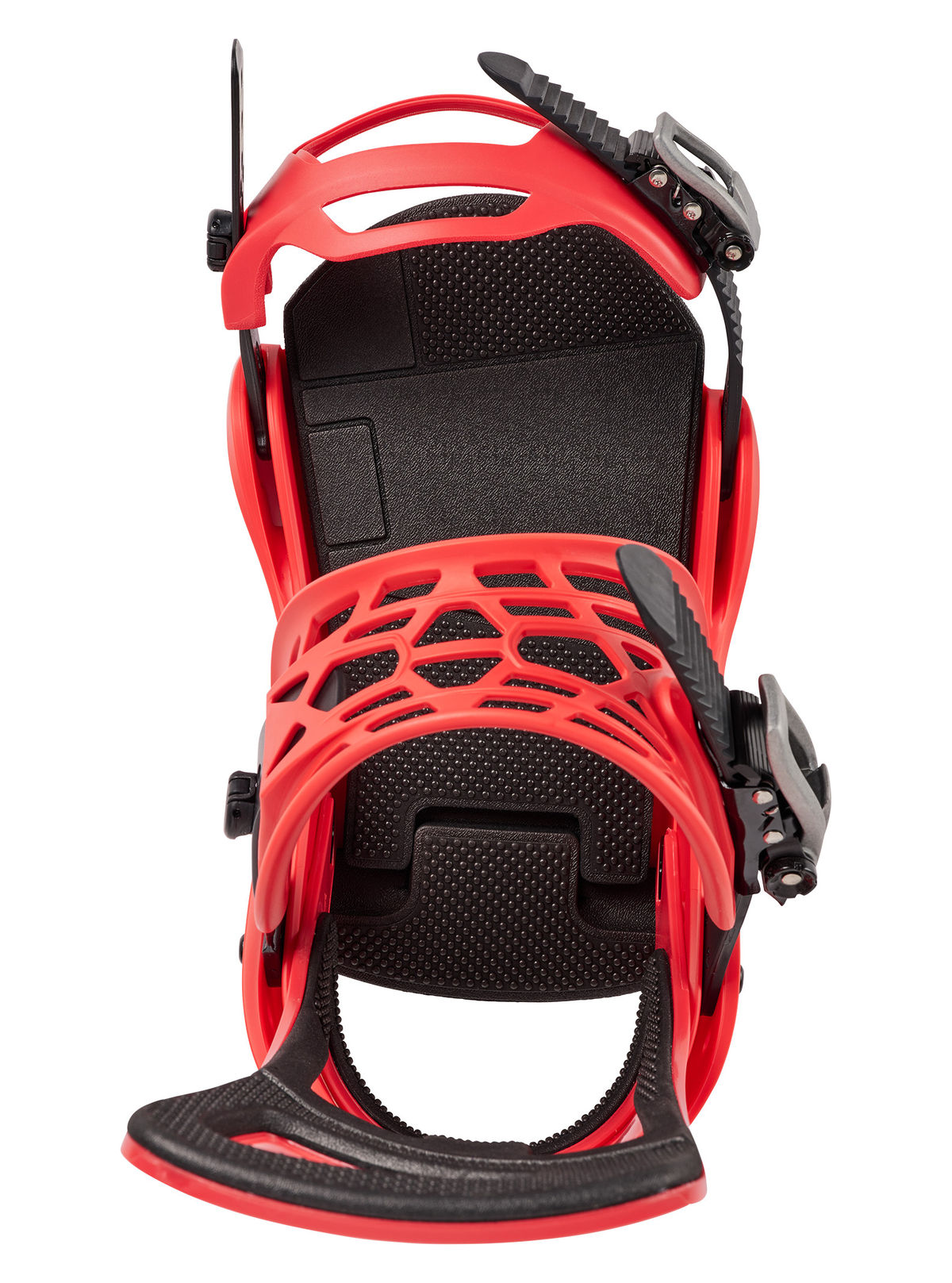 Men's Burton Freestyle Re:Flex Snowboard Bindings - Geranium Red - Burton Bindings Strap - alternate view 4