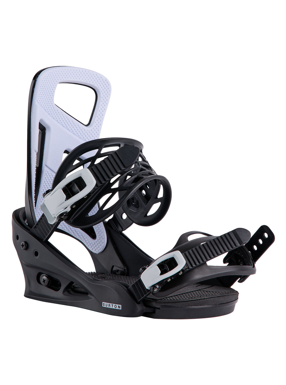 Men's Burton Freestyle Re:Flex Snowboard Bindings - Black - Burton Bindings Strap - alternate view 2