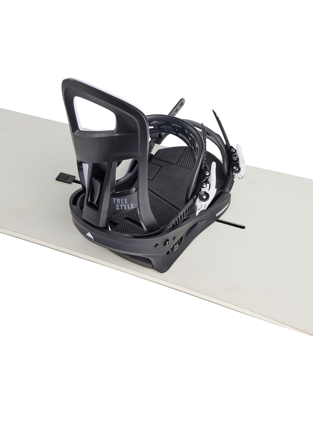 Men's Burton Freestyle Re:Flex Snowboard Bindings - Black - Burton Bindings Strap - alternate view 6