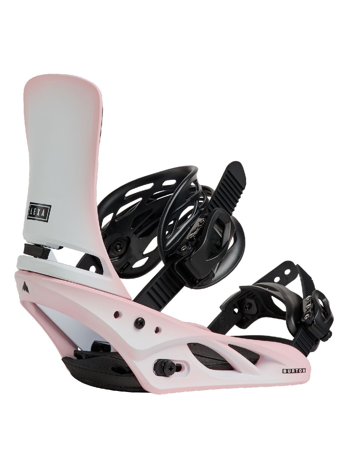 Women's Burton Lexa Re:Flex Snowboard Bindings - Pink Outline - Burton Bindings Strap
