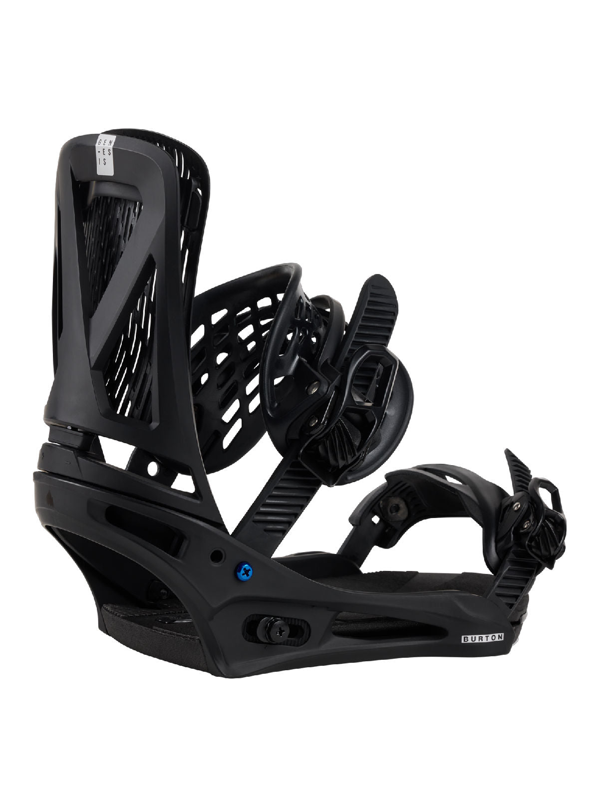 Men's Burton Genesis Re:Flex Snowboard Bindings - Black - Burton Bindings Strap
