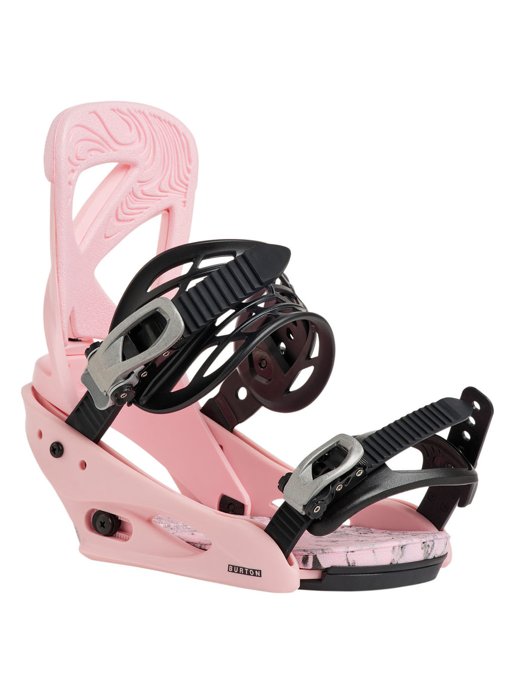 Women's Burton Scribe Re:Flex Snowboard Bindings - Pink - Bindings Strap