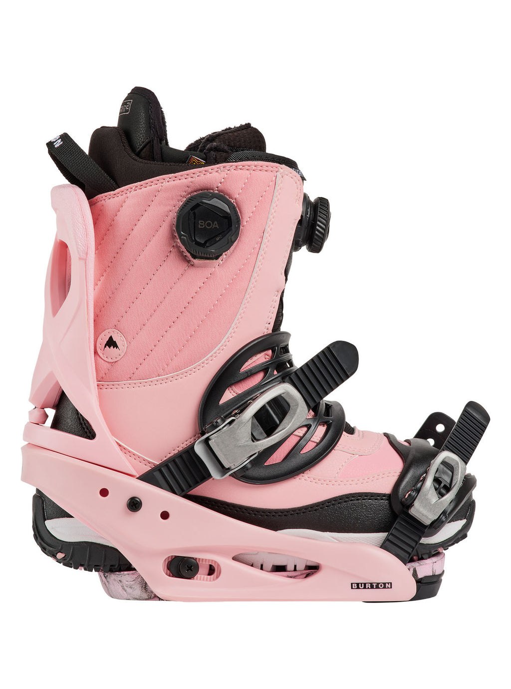 Women's Burton Scribe Re:Flex Snowboard Bindings - Pink - Bindings Strap