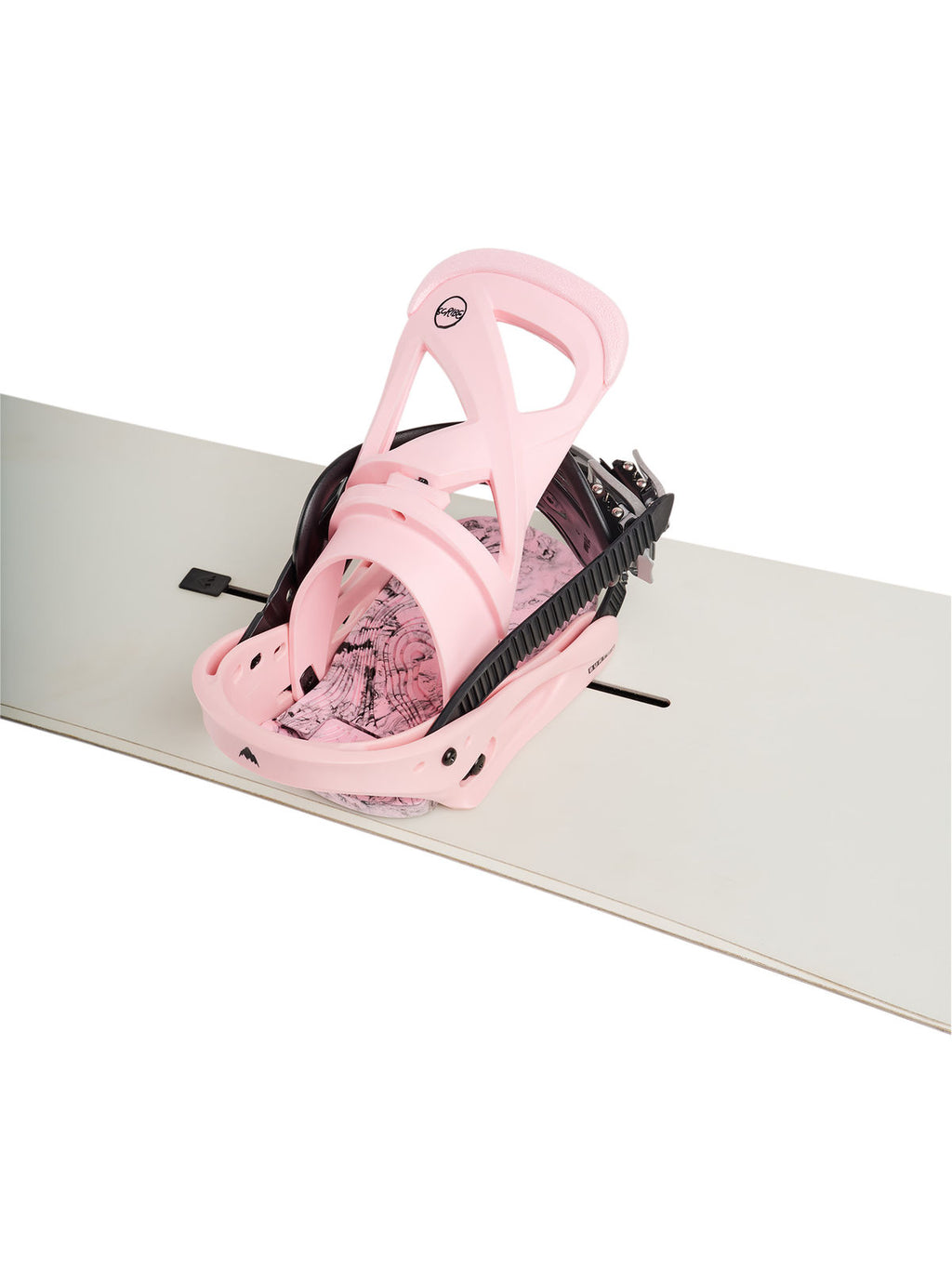 Women's Burton Scribe Re:Flex Snowboard Bindings - Pink - Bindings Strap