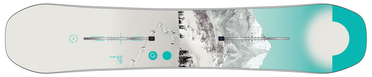 Women's Burton Feelgood Snowboard - First Tracks - Burton All Mountain - alternate view 2