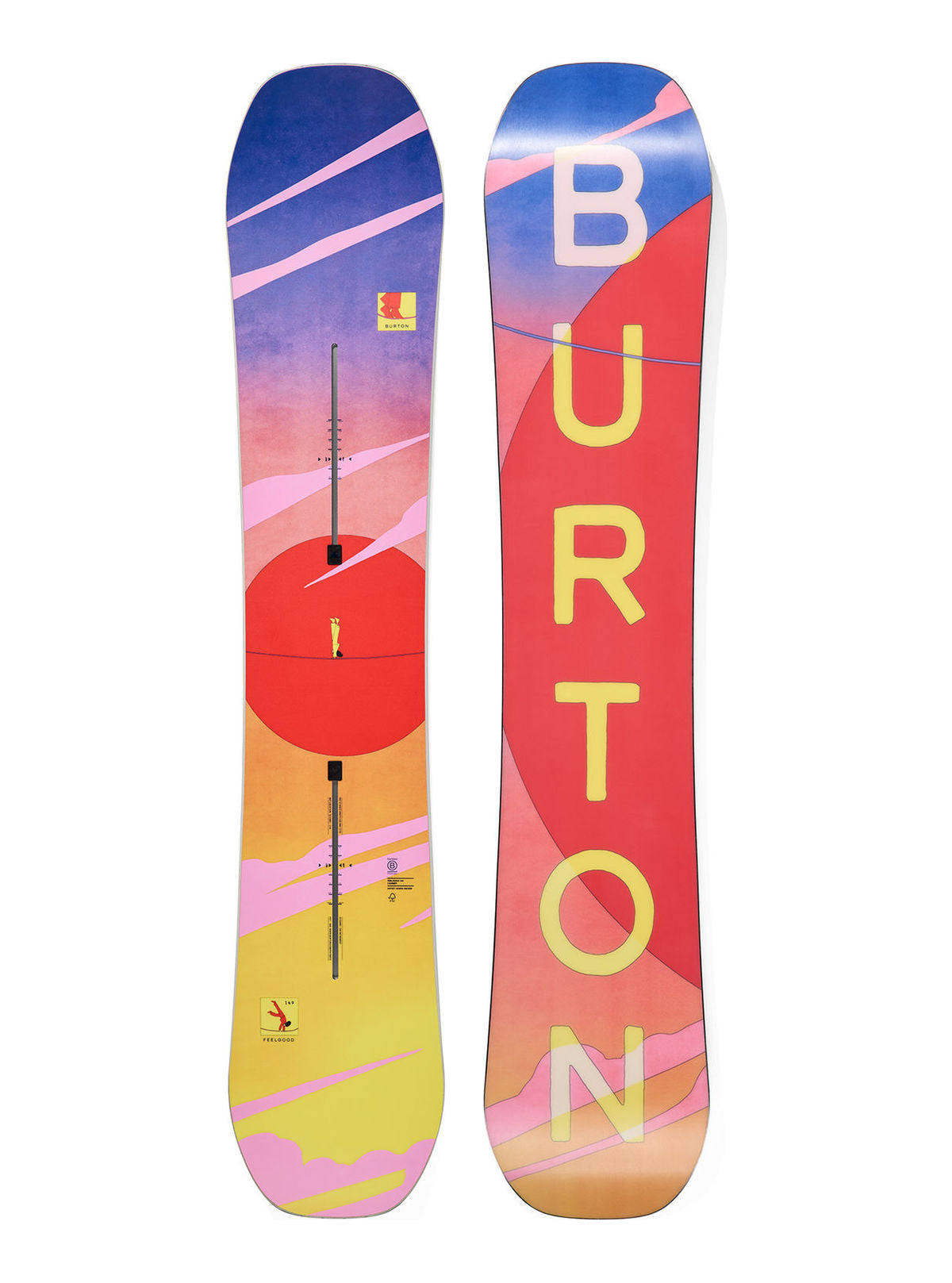 Women's Burton Feelgood Snowboard - Tight Rope - Burton All Mountain