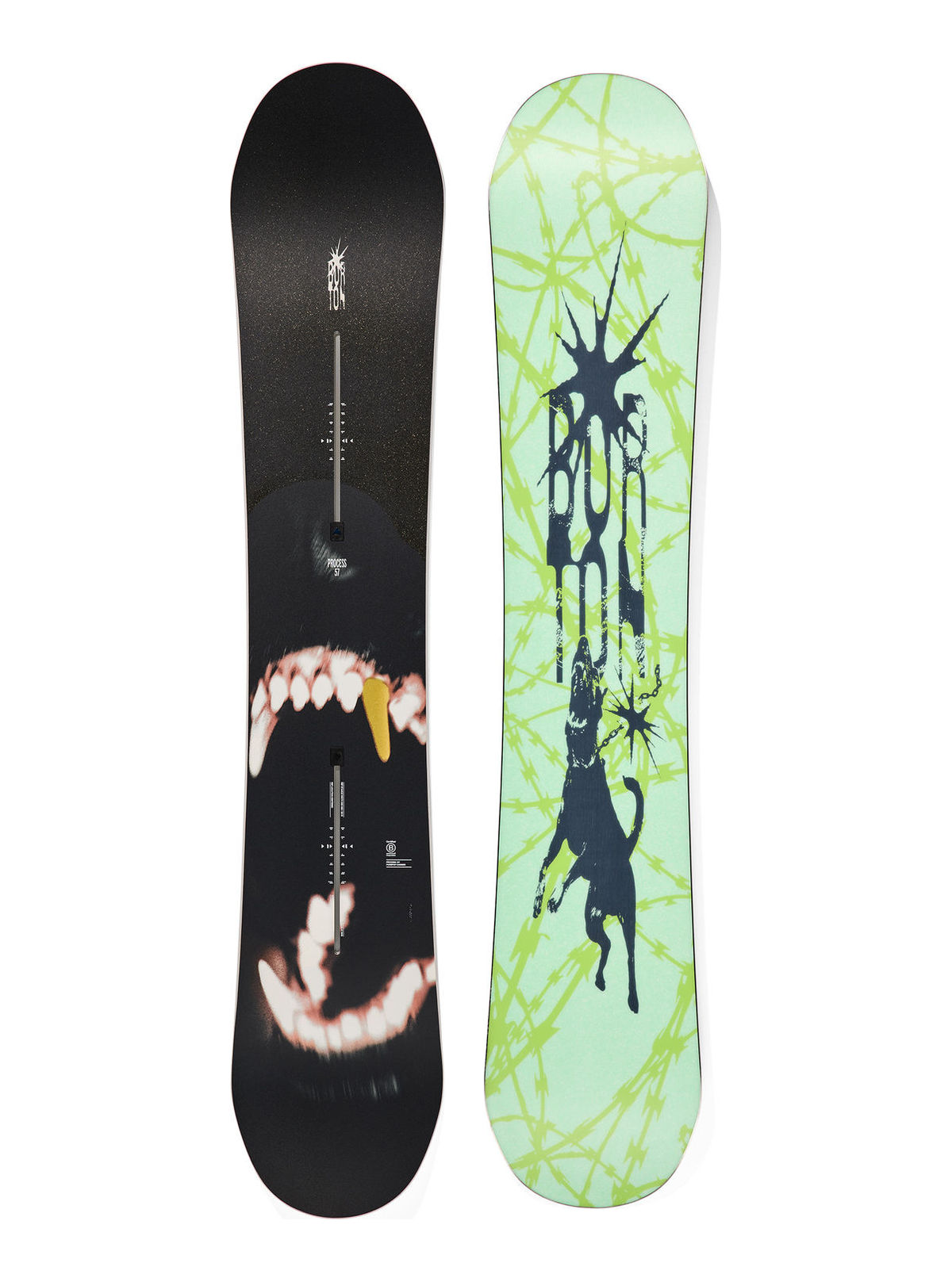 Men's Burton Process Snowboard - Bad Dog - Burton All Mountain