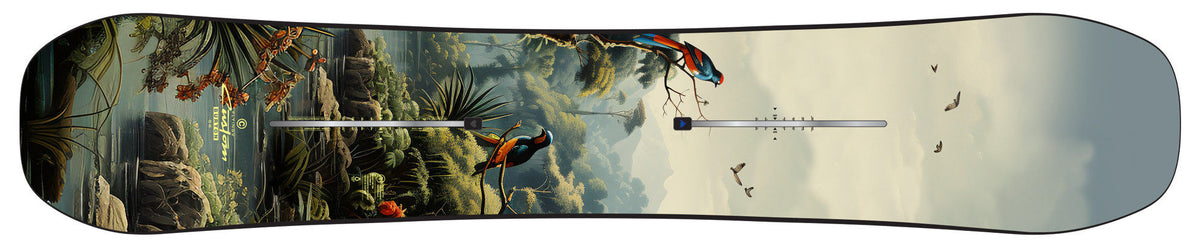 Men's Burton Custom Flying V Snowboard - Jungle - Burton All Mountain - alternate view 2