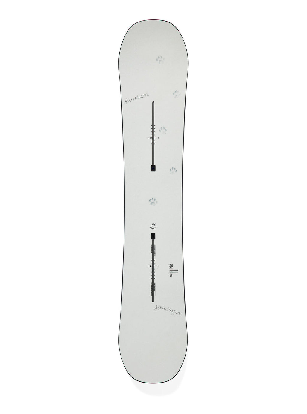 Women's Burton Yeasayer Flying V Snowboard - Paws - Burton All Mountain - alternate view 6