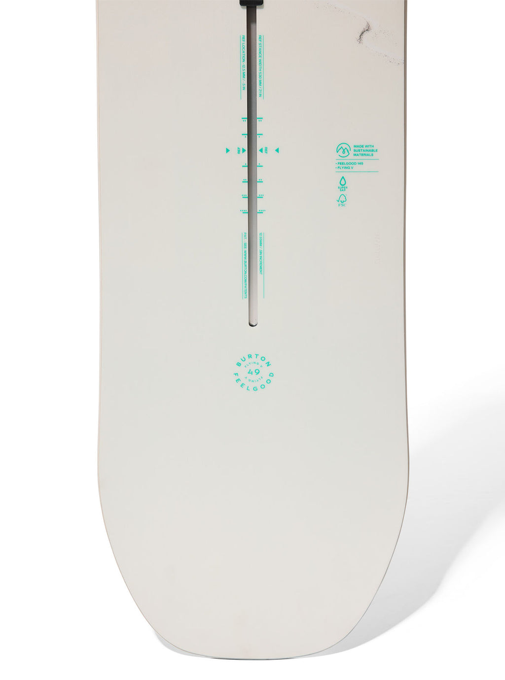 Women's Burton Feelgood Flying V Snowboard - First Tracks - Burton All Mountain - alternate view 5